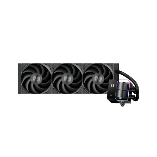 Cooler procesor PcCOOLER DS360, ARGB LED, 3 x 120 mm, Black