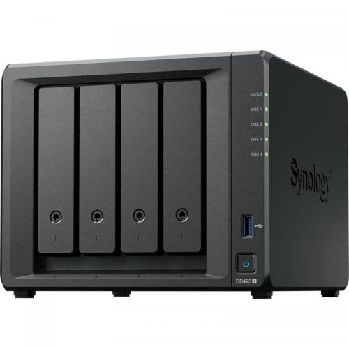 Bundle NAS Synology DiskStation DS423+, 2 GB + 4 x Hard Disk Seagate IronWolf 4 TB, SATA3, 256 MB, 3.5 inch