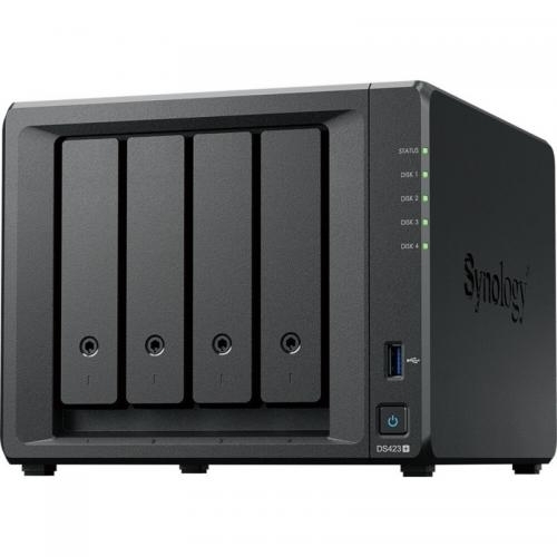 Bundle NAS Synology DiskStation DS423+, 2 GB + 4 x Hard Disk Server Seagate IronWolf 6 TB, SATA3, 256 MB, 3.5 inch