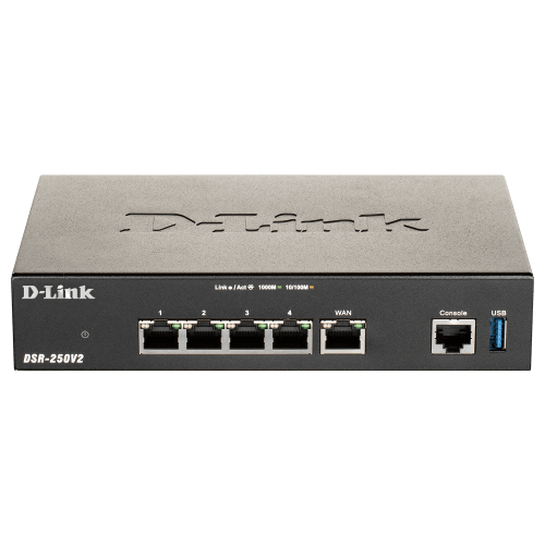 Router Wireless D-Link DSR-250V2, 3x LAN