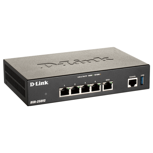 Router Wireless D-Link DSR-250V2, 3x LAN