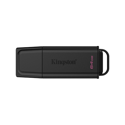 KINGSTON 64GB Portable USB 3.2 Gen 1 DataTraveler Exodia Black
