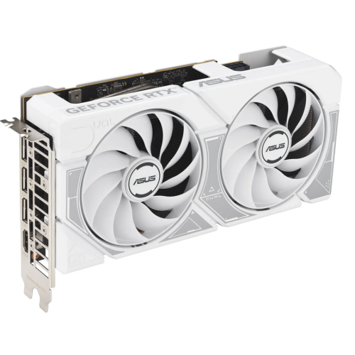Placa video ASUS nVidia GeForce RTX 5060 DUAL White OC Edition 8GB, GDDR7, 128 bit