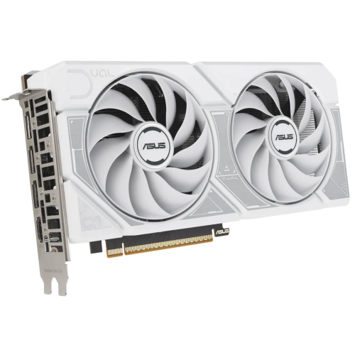 Placa video ASUS nVidia GeForce RTX 5060 DUAL White OC Edition 8GB, GDDR7, 128 bit