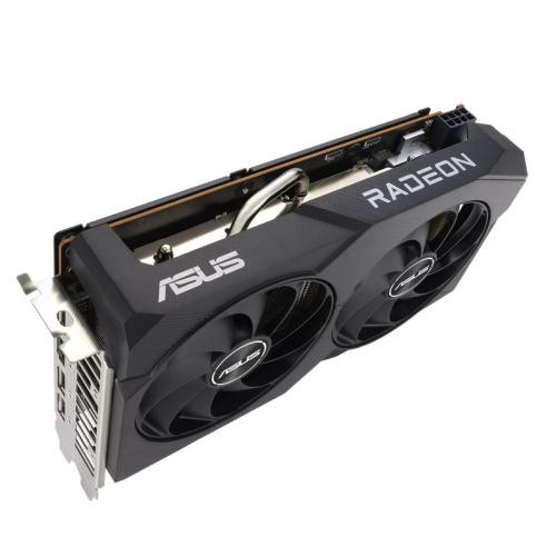 Placa video ASUS AMD Radeon RX 7600 Dual OC V2 8GB, GDDR6, 128bit