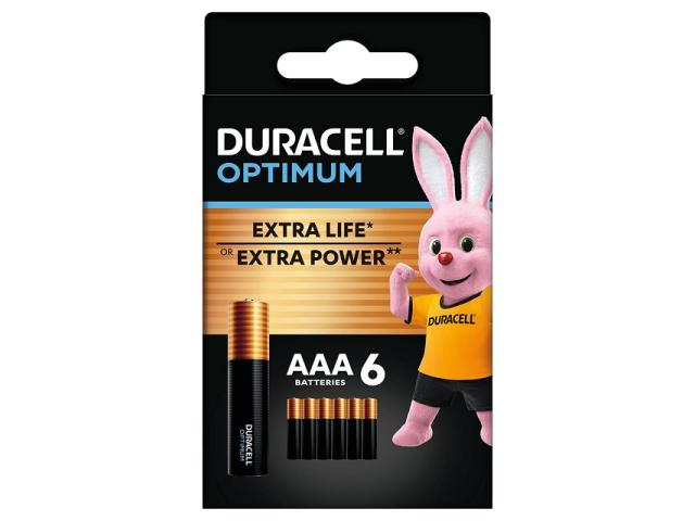 Duracell Optimum (AAA) R03 1.5V 6buc DURACELL HCT012-168