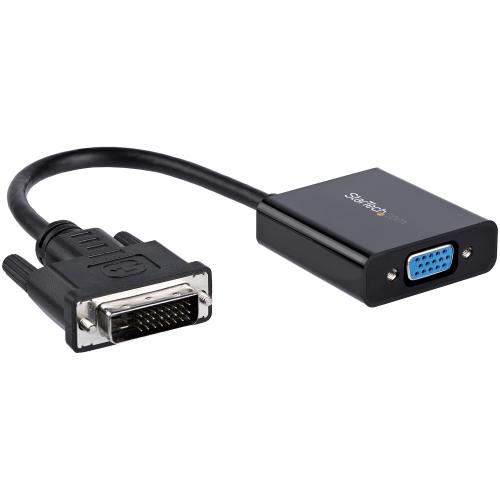 Adaptor Startech DVI2VGAE, DVI-D - VGA, Black