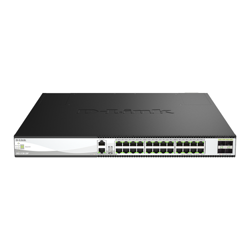 28-PORT MG POE MANAGED SWITCH/LAYER 3 4X 10/25G SFP28-PORTS