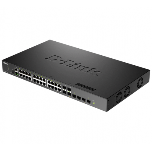 Switch DLink DXS-3410-32XY, 28 porturi
