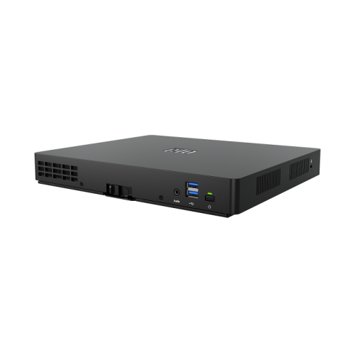 Elo Touch Solutions EloPOS Pack, USB, USB-C, poweredUSB, BT, Ethernet, Wi-Fi, Intel Core i3, SSD, Win. 10, kit (USB), black