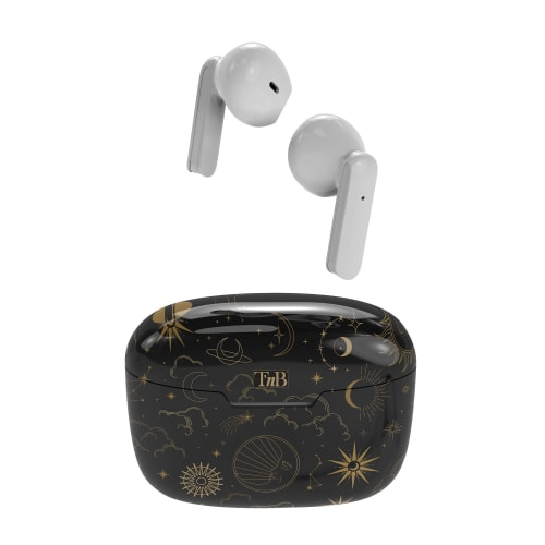 TNB XCLUSIV'- TWS ASTRO Earphones with Charging case - Black and Gold