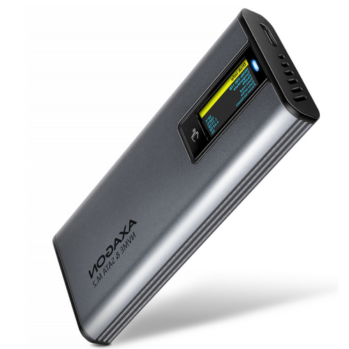 Rack SSD Axagon EEM2-SD2, USB-C, Gray