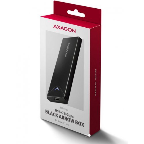 Rack SSD Axagon EEM2-UB2, USB-C, M.2, Black