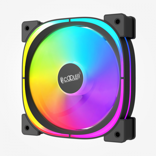 Ventilator PcCOOLER EF120 ARGB Black, 120mm