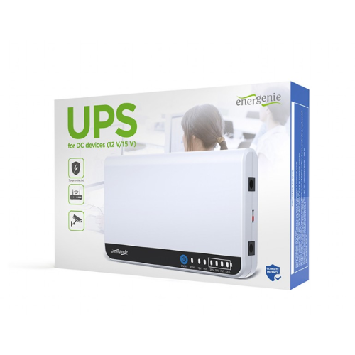 GEMBIRD UPS for DC devices 12 - 15V 18W white