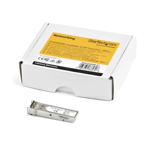 Transceiver Startech SFP 1.25GB EG3C0000086-ST, 850 nm, Multi-Mode, DDM, 550 m, Duplex LC