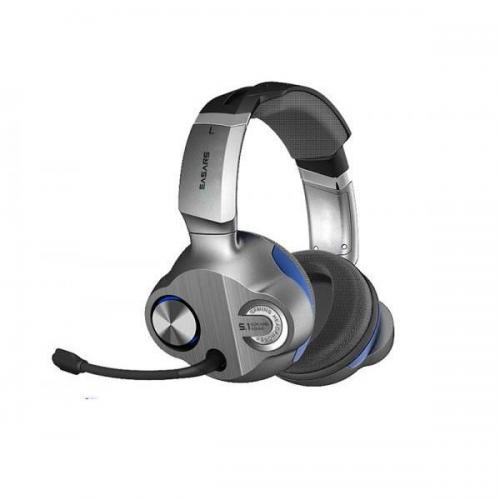 Casti cu microfon Somic Easars Trap, USB-A, Grey