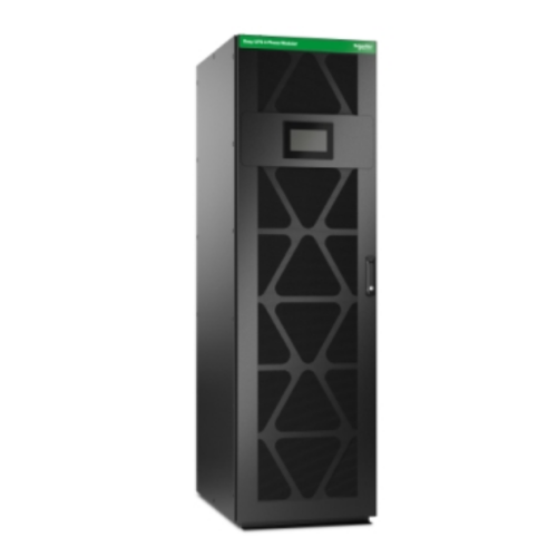 Easy UPS 3-Phase Modular 50kW Scalable to 250kW 400V Black, 4 Switches, for Ext Batt, Start-up 5x8