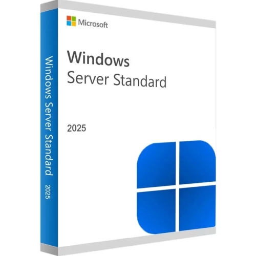 Microsoft Windows Server Standard 2025, 64bit, Engleza, 1pk DSP OEI DVD, 24 Core