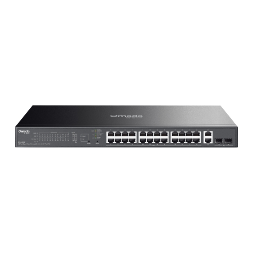 28-PORT 1G EASY MANAGED SWITCH/24X POE+ 2X SFP 250W POE POWER