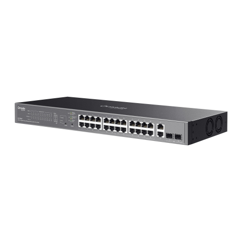 28-PORT 1G EASY MANAGED SWITCH/24X POE+ 2X SFP 250W POE POWER
