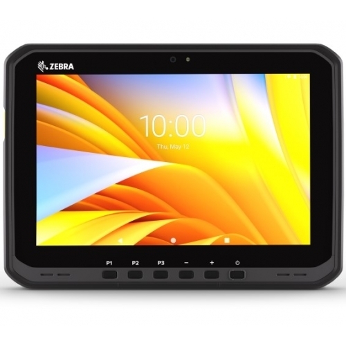 Tableta Zebra ET60 ET60AW-0SQAGSK0A0-A6, Qualcomm 6490 Octa Core, 10.1inch, RAM 8GB, Flash 128GB, 2D, Wi-Fi, BT, Android, Black