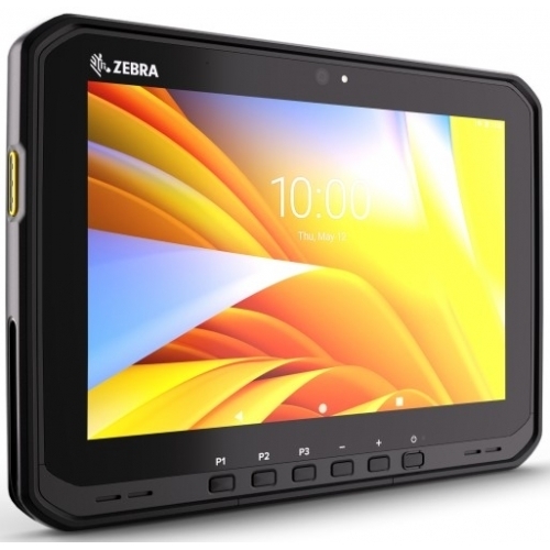  Tableta Zebra ET60 ET60AW-0SQAGSK0A0-A6, Qualcomm 6490 Octa Core, 10.1inch, RAM 8GB, Flash 128GB, 2D, Wi-Fi, BT, Android, Black
