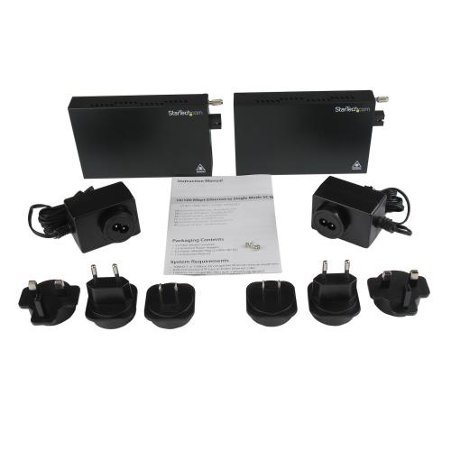 Kit Convertor Media Startech ET90110WDM2