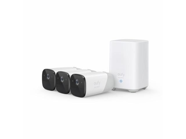 Kit Camere Supraveghere Eufy 3 eufyCam 2 Pro (S221) + Homebase 2