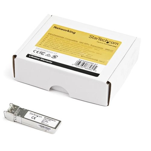 Transceiver Startech SFP+ 10GB EW3Z0000585-ST, 850 nm, Multi-Mode, DDM, 300 m, Duplex LC