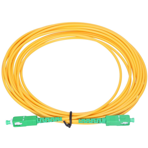 Patch Cord FO Extralink EX.1520, SC/APC - SC/APC, 10 m, Yellow