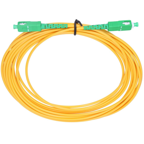 Patch Cord FO Extralink EX.1520, SC/APC - SC/APC, 10 m, Yellow