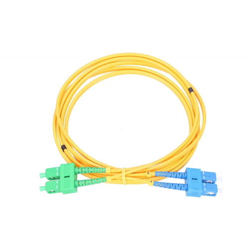 Patchcord Extralink EX.3524, SC/UPC - SC/APC, 1m, Yellow