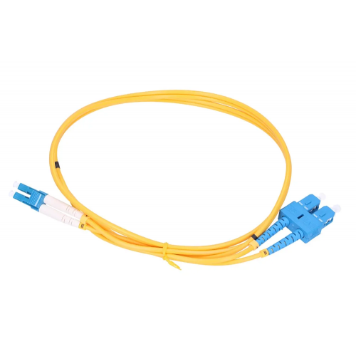 Patchcord Extralink EX.3609, SC/UPC - SC/UPC, 1m, Yellow