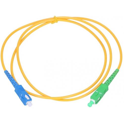 Patchcord Extralink EX.8512 SC/APC to SC/UPC, 0.5m, Yellow