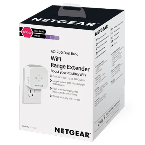 Range Extender Netgear EX6110, White
