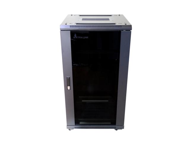 Rack Extralink EX.14749, 19inch, 27U, 600x600mm, Black
