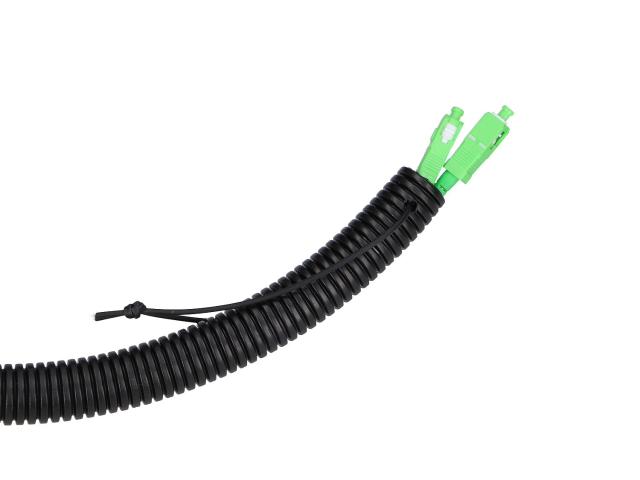 Extralink 2J SC/APC-SC/APC | Patchcord | Jednomodowy, Zewnętrzny, Duplex, G657A2, 125m