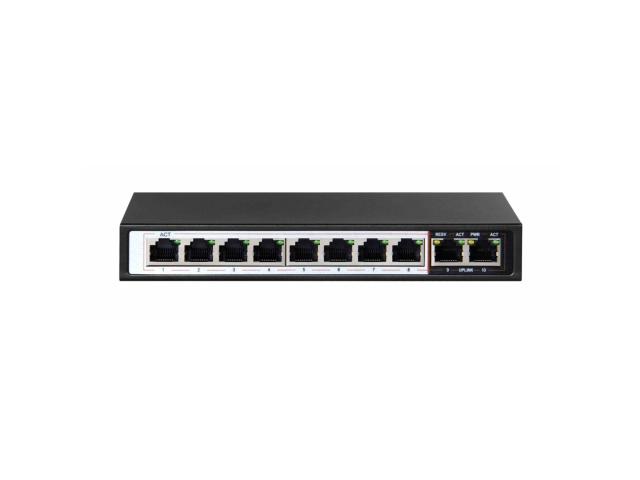 Switch Extralink EX.3906, 8 porturi, PoE