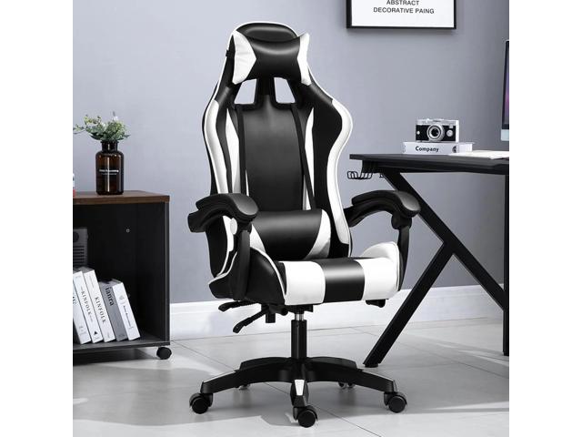 Extralink Gaming | Fotel gamingowy | biurowy, obrotowy, kubełkowy, czarno-biały, G-526