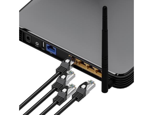 Extralink Kat.5e FTP 1m | Patchcord LAN | Miedź Kabel sieciowy skrętka