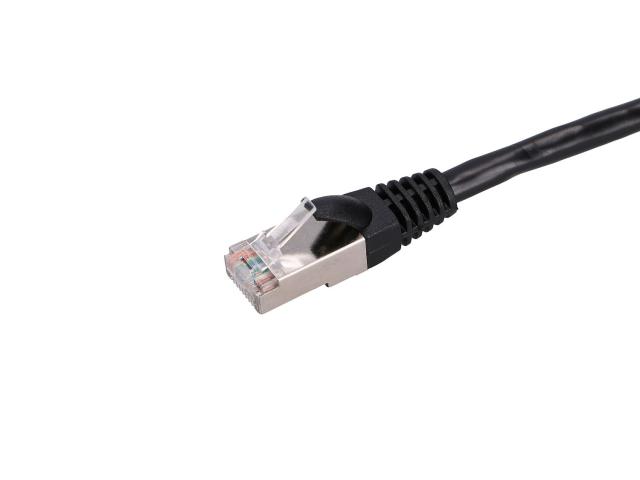 Patch Cord Extralink EX.7621, Cat5e, F/UTP, 3m, Black