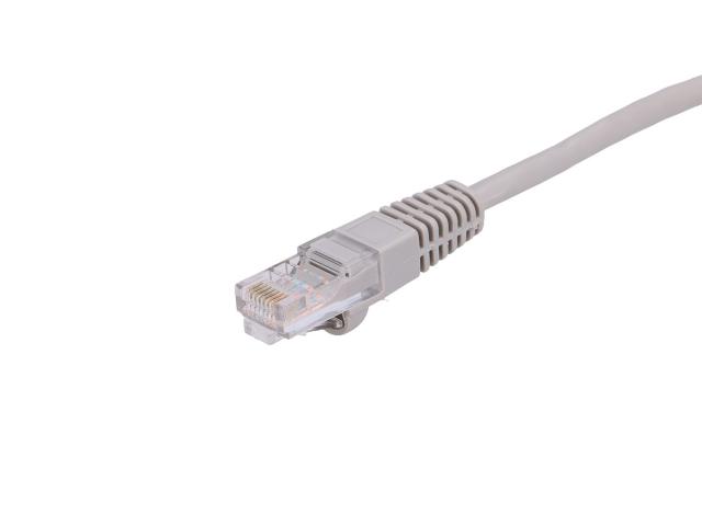 Patch Cord Extralink EX.7652, Cat5e, UTP, 10m, Gray