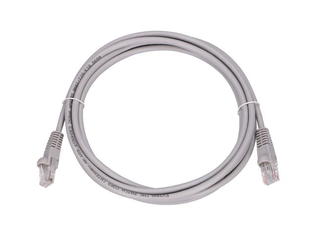 Extralink Kat.5e UTP 3m | Patchcord LAN | Miedź Kabel sieciowy skrętka