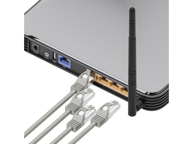 Extralink Kat.5e UTP 3m | Patchcord LAN | Miedź Kabel sieciowy skrętka