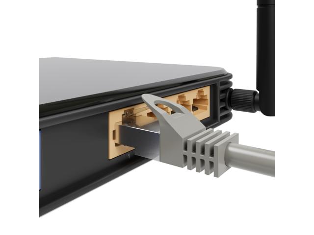Extralink Kat.5e UTP 3m | Patchcord LAN | Miedź Kabel sieciowy skrętka