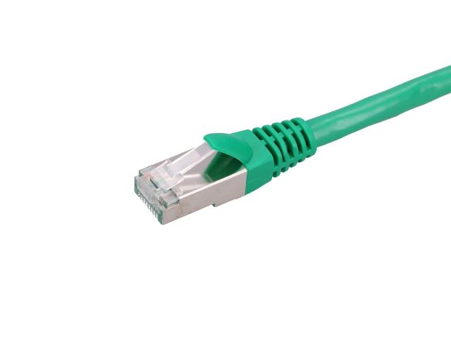 Patch Cord Extralink EX.7744 F/UTP, Cat6, 3m, Green