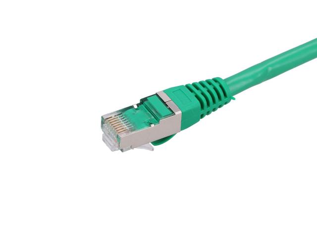 Patch Cord Extralink EX.7744 F/UTP, Cat6, 3m, Green