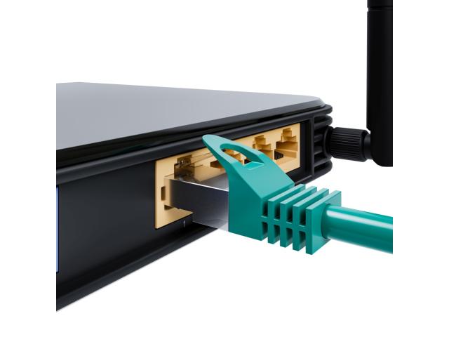 Patch Cord Extralink EX.7744 F/UTP, Cat6, 3m, Green