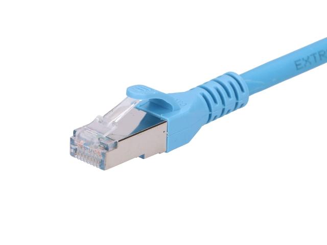 Patchcord Extralink EX.6587, S/FTP, Cat6a, 5m, Blue